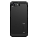 Etui Spigen Tough Armor z MagSafe na iPhone 16e / 17e z podstawką - czarne