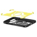 Etui Spigen Tough Armor z MagSafe na iPhone 16e / 17e z podstawką - czarne