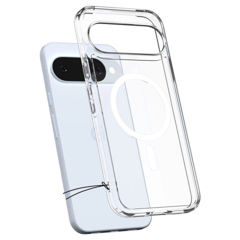 Etui Spigen Ultra Hybrid Mag MagSafe na Google Pixel 10 / 10 Pro - przezroczysto-białe