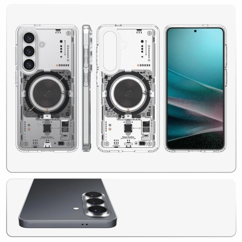 Etui Spigen Ultra Hybrid Mag MagSafe na Samsung Galaxy S26+ Neo One - przezroczyste