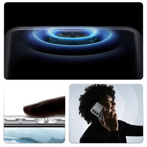 Etui Spigen Ultra Hybrid Mag MagSafe na Samsung Galaxy S26+ Neo One - przezroczyste