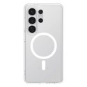 Etui Spigen Ultra Hybrid Mag MagSafe na Samsung Galaxy S26 Ultra - przezroczysto-białe