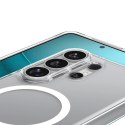Etui Spigen Ultra Hybrid Mag MagSafe na Samsung Galaxy S26 Ultra - przezroczysto-białe