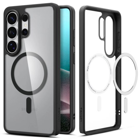 Etui Spigen Ultra Hybrid Mag MagSafe na Samsung Galaxy S26 Ultra - przezroczysto-czarne