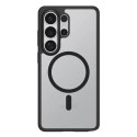 Etui Spigen Ultra Hybrid Mag MagSafe na Samsung Galaxy S26 Ultra - przezroczysto-czarne