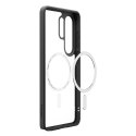 Etui Spigen Ultra Hybrid Mag MagSafe na Samsung Galaxy S26 Ultra - przezroczysto-czarne