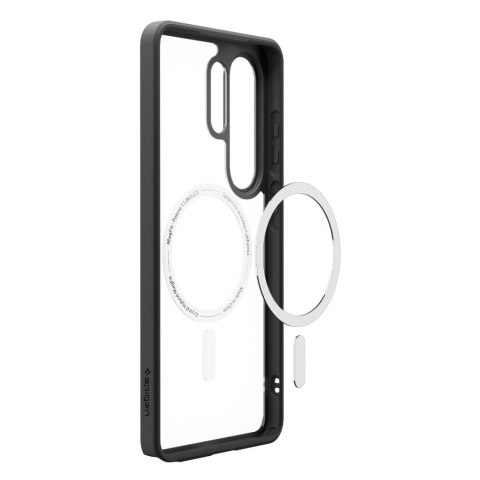 Etui Spigen Ultra Hybrid Mag MagSafe na Samsung Galaxy S26 Ultra - przezroczysto-czarne