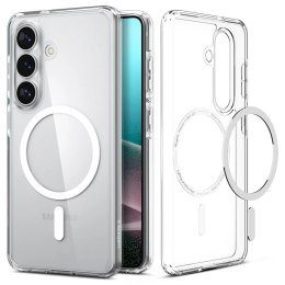 Etui Spigen Ultra Hybrid Mag MagSafe na Samsung Galaxy S26 - przezroczysto-białe