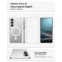 Etui Spigen Ultra Hybrid Mag MagSafe na Samsung Galaxy S26 - przezroczysto-białe
