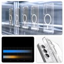Etui Spigen Ultra Hybrid Mag MagSafe na Samsung Galaxy S26 - przezroczysto-białe