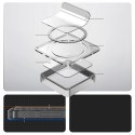 Etui Spigen Ultra Hybrid Mag MagSafe na Samsung Galaxy S26 - przezroczysto-białe