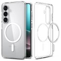 Etui Spigen Ultra Hybrid Mag MagSafe na Samsung Galaxy S26+ - przezroczysto-białe