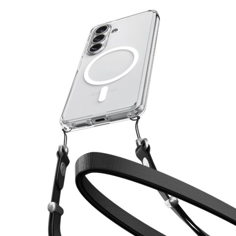 Etui Spigen Ultra Hybrid Mag MagSafe na Samsung Galaxy S26+ - przezroczysto-białe