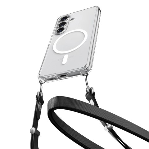 Etui Spigen Ultra Hybrid Mag MagSafe na Samsung Galaxy S26+ - przezroczysto-białe