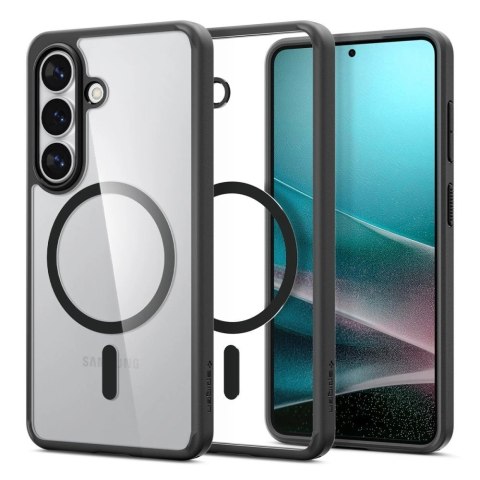 Etui Spigen Ultra Hybrid Mag MagSafe na Samsung Galaxy S26 - przezroczysto-czarne