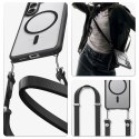 Etui Spigen Ultra Hybrid Mag MagSafe na Samsung Galaxy S26 - przezroczysto-czarne