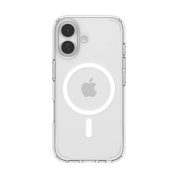 Etui Spigen Ultra Hybrid MagSafe na iPhone 17 - przezroczysto-białe