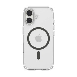 Etui Spigen Ultra Hybrid MagSafe na iPhone 17 - przezroczysto-szare