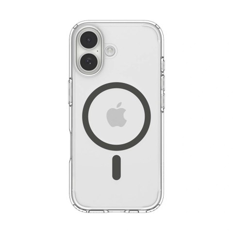 Etui Spigen Ultra Hybrid MagSafe na iPhone 17 - przezroczysto-szare