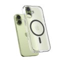 Etui Spigen Ultra Hybrid MagSafe na iPhone 17 - przezroczysto-szare