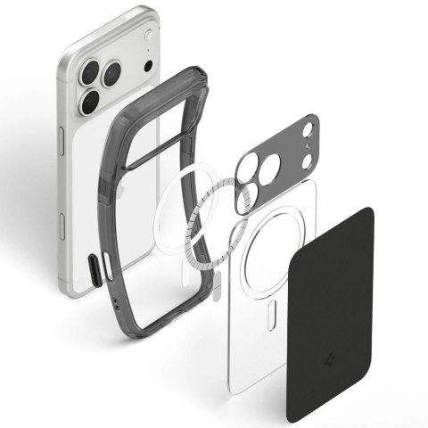 Etui Spigen Ultra Hybrid MagSafe na iPhone 18 Pro / 17 Pro - czarne matowe