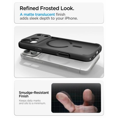 Etui Spigen Ultra Hybrid MagSafe na iPhone 18 Pro / 17 Pro - frost black