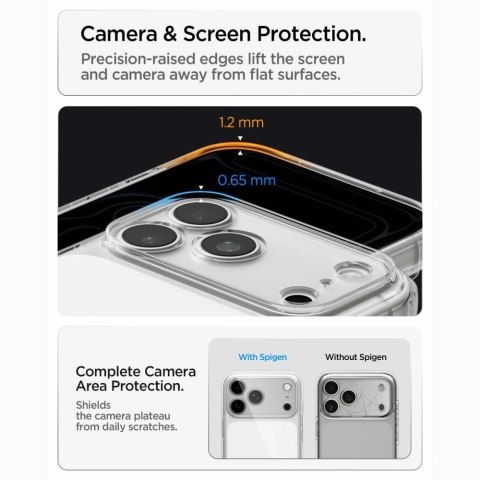 Etui Spigen Ultra Hybrid MagSafe na iPhone 18 Pro Max / 17 Pro Max - białe
