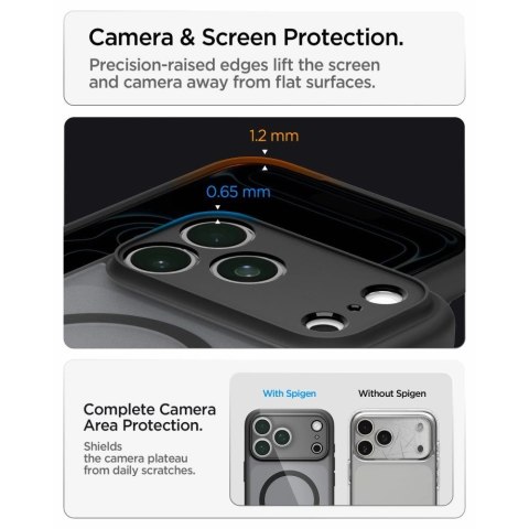 Etui Spigen Ultra Hybrid MagSafe na iPhone 18 Pro Max / 17 Pro Max - frost black
