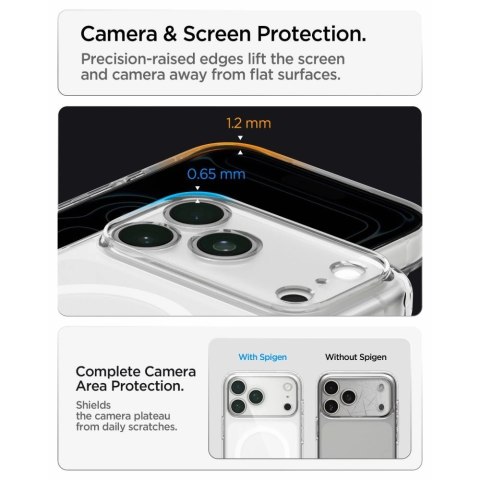 Etui Spigen Ultra Hybrid MagSafe na iPhone 18 Pro Max / 17 Pro Max - frost white