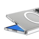 Etui Spigen Ultra Hybrid Pro MagSafe na Samsung Galaxy Z Fold 8 Ultra - przezroczysto-białe