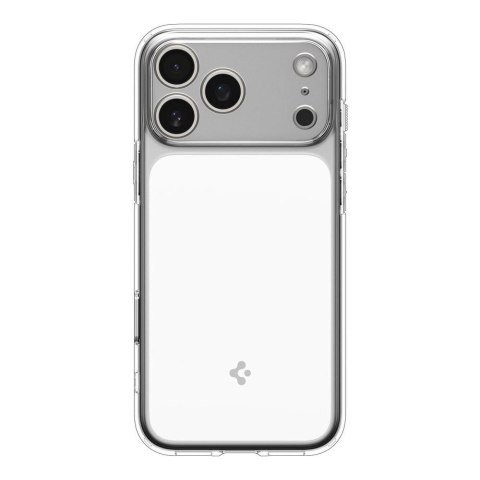 Etui Spigen Ultra Hybrid "T" MagSafe na iPhone 17 Pro Max - przezroczysto-białe