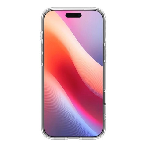 Etui Spigen Ultra Hybrid "T" MagSafe na iPhone 17 Pro Max - przezroczysto-białe