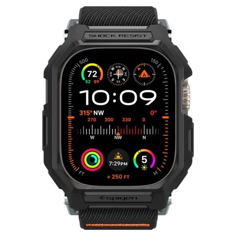 Etui z paskiem Spigen Lite Fit Pro na Apple Watch Ultra 49 mm - czarny mat