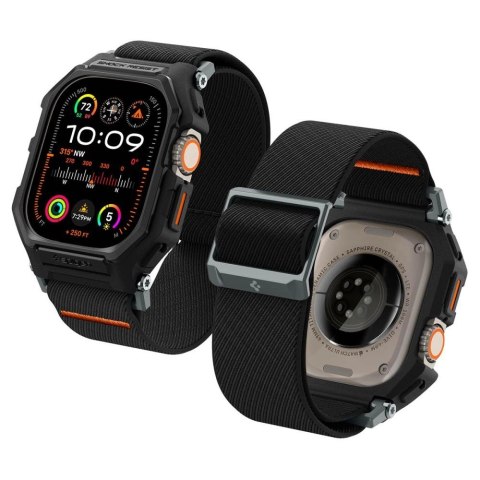 Etui z paskiem Spigen Lite Fit Pro na Apple Watch Ultra 49 mm - czarny mat