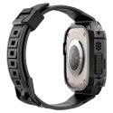Etui z paskiem Spigen Rugged Armor Pro na Apple Watch Ultra 49 mm - czarne