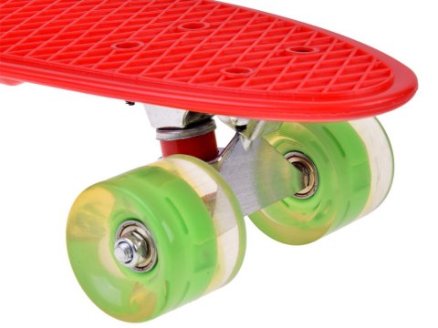 Fiszka LED Deskorolka ze Świecącymi Kółkami do jazdy w Skateparku SP0825