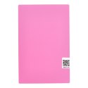 Folia do cięcia do plotera na tył telefonu 180 x 120 mm 10 sztuk - różowa z brokatem
