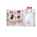 Forcell F-ENERGY Mag Mirror 3 in 1 15W ładowarka indukcyjna z kompatybilna z MagSafe / Apple Watch / Samsung Watch / Airpods róż