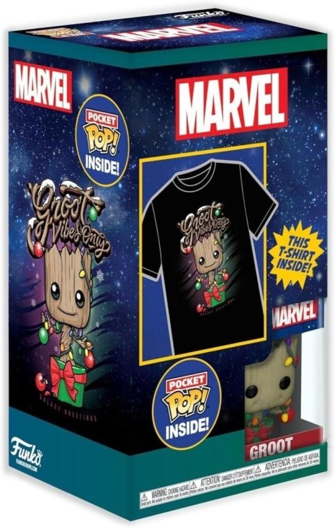Funko T-shirt Holiday Groot S + figurka
