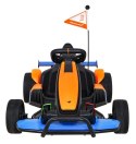 Gokart McLaren Drift na akumulator dla dzieci + Funkcja driftu + Sportowe siedzenie + Światła LED + Wolny Start + EVA