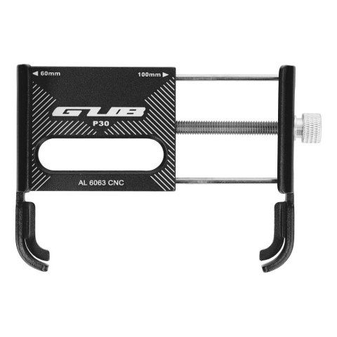 GUB uchwyt rowerowy na kierownicę P30 Aluminium czarny