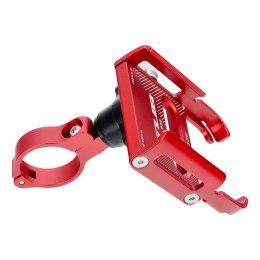 GUB uchwyt rowerowy na kierownicę P30 Aluminium czerwony