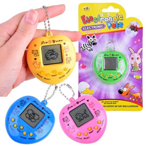 Gra elektroniczna TAMAGOCHI tamagoczi Brelok opieka nad zwierzakiem GR0212