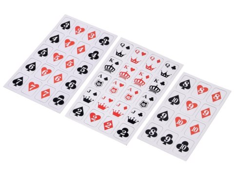 Gra magnetyczna PASJANS - karty na magnes KIESZONKOWA wersja dla 1os GR0837