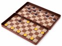 Gra magnetyczna WARCABY - na magnes KIESZONKOWA - dla 2os.GR0838