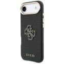 GUESS futerał do IPHONE 17 Air GUHCP17M5PS4RGGK (PU FW Resin Logo) czarny