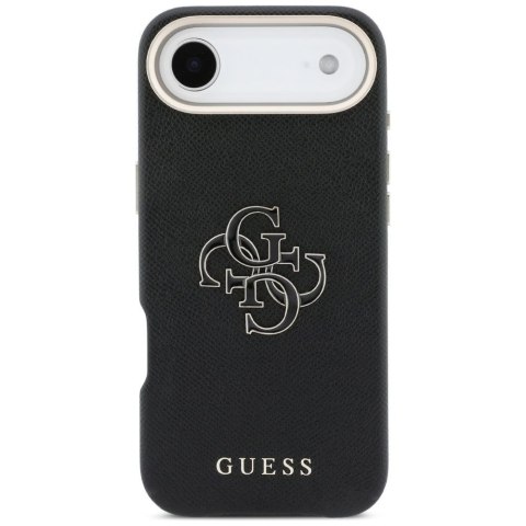 GUESS futerał do IPHONE 17 Air GUHCP17M5PS4RGGK (PU FW Resin Logo) czarny