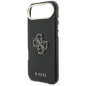GUESS futerał do IPHONE 17 Air GUHCP17M5PS4RGGK (PU FW Resin Logo) czarny