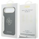 GUESS futerał do IPHONE 17 Air GUHCP17M5PS4RGGK (PU FW Resin Logo) czarny