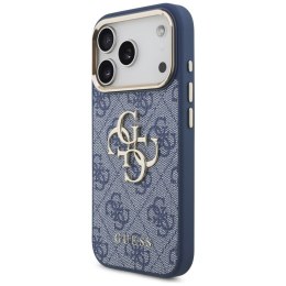 GUESS futerał do IPHONE 18 Pro /17 Pro (Big Classic Logo 4G) niebieski